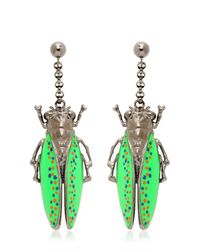 Vernissage Jewellery | Metallic Imperial Moth Earrings | Lyst