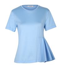 Dorothee Schumacher - Blue Clean Couture Shirt O-neck 1/4 - Lyst