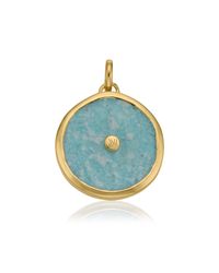 Monica Vinader | Blue Atlantis Eye Pendant | Lyst