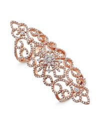 Anne Sisteron - Metallic 14kt Rose Gold Diamond Bourgeois Ring - Lyst