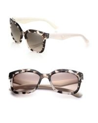 Prada | Natural Oversized Square Sunglasses | Lyst