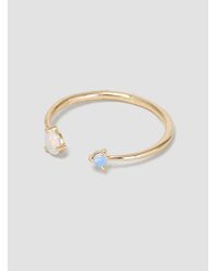 Wwake - Metallic Open Opal Ring 14k Gold - Lyst