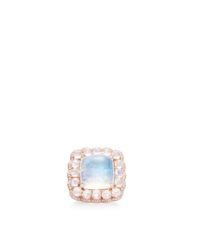 Dana Rebecca | Blue Moonstone Ring in 14k Rose Gold | Lyst