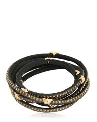 Tomasz Donocik | Metallic Swarovski 3 Wrap Around Stars Bracelet | Lyst