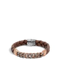 John Hardy | Brown Classic Chain Bracelet for Men | Lyst