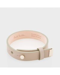 Paul Smith | Brown Women's Taupe Leather Bracelet | Lyst