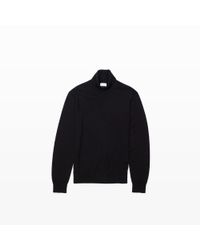 Club Monaco | Black Merino Turtleneck for Men | Lyst
