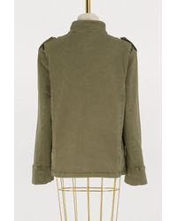 Anine Bing Army Green Cotton Jacket