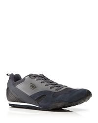 DIESEL | Black Long Term E-dynagg Runner Sneakers for Men | Lyst