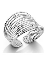 John Hardy | Metallic Bamboo Cuff | Lyst