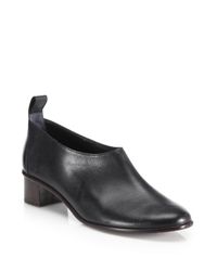 Tibi | Black Giadda Leather Booties | Lyst
