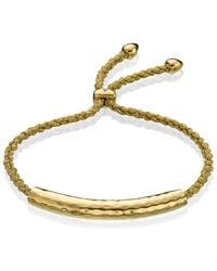 Monica Vinader | Metallic Esencia Friendship Bracelet | Lyst