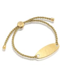 Monica Vinader | Metallic Bali Friendship Bracelet | Lyst