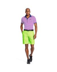 Ralph Lauren | White Slim-fit Striped Polo Shirt for Men | Lyst