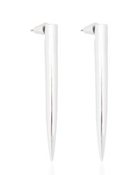 Eddie Borgo | Metallic Long Spike Stud Earrings | Lyst