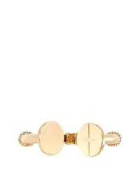 Chloé | Metallic 'frankie' Brass Screw Cuff | Lyst