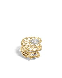 John Hardy | Metallic Legends Naga Dragon Coil Ring | Lyst