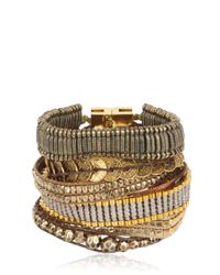 Hipanema Brown Platine Bracelet