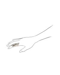 Pamela Love - Metallic Double Cage Ring - Lyst