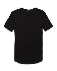 Helmut Lang | Black Core Jersey Tee | Lyst