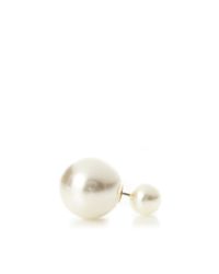 OTTE New York | White Large Stud | Lyst