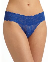 Cosabella | Blue Lace Low-rise Thong | Lyst