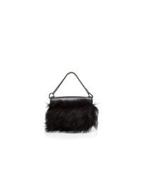 Marc By Marc Jacobs | Black Quintana Fur Cris Smartphone Wristlet | Lyst