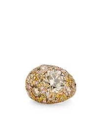 Kwiat | Metallic Cobblestone Fancy Ring with Cognac Yellow Pink Blue and Green Diamonds | Lyst