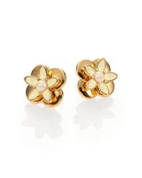 kate spade new york | Metallic Window Seat Bouquet Stud Earrings | Lyst