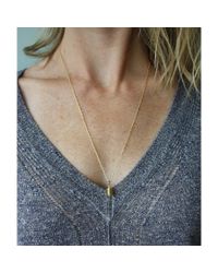 Peyton William Handmade Jewelry | Metallic 22" Quartz Dagger Necklace | Lyst