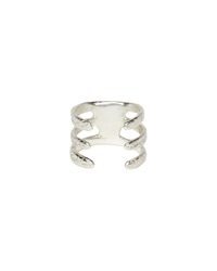 Rebecca Taylor - Metallic Ceres Cuff Ring - Lyst