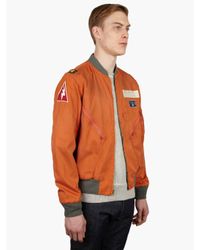 Polo Ralph Lauren | Orange Mens Reversible Flight Jacket for Men | Lyst