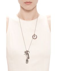 Rodarte | Multicolor Fresh Water Pearl Charm Necklace | Lyst
