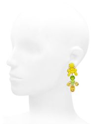 EK Thongprasert | Yellow Giverny Garden Medium Earrings | Lyst