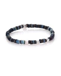 Tateossian | Multicolor Shell & Sterling Silver Bracelet for Men | Lyst