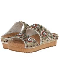 Alice + Olivia | White Brianna Leather Sandals | Lyst
