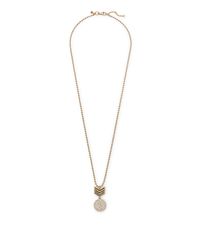 Rebecca Minkoff | Metallic Chevron Pendant | Lyst