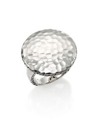 John Hardy | Metallic Palu Sterling Silver Round Ring for Men | Lyst