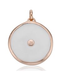 Monica Vinader | Metallic Atlantis Eye Pendant | Lyst