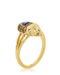 Daniela Villegas | Blue Atum Midifinger Ring | Lyst