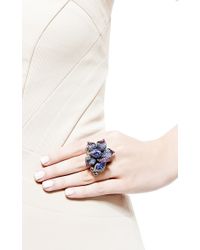 Wendy Yue | Blue Flower Multi Colored Ring | Lyst