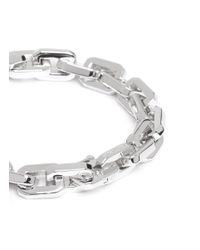 Eddie Borgo | Metallic 'supra' Small Geometric Link Bracelet | Lyst
