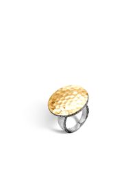 John Hardy | Metallic Dot Hammered Ring | Lyst