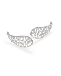Adriana Orsini | Metallic Frozen Ear Cuffs | Lyst