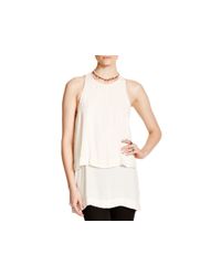 Free People | White Layers In Love Tunic | Lyst