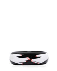 Sonia by Sonia Rykiel | Black Hand Resin Bangle Bracelet | Lyst