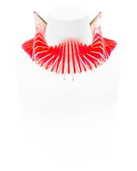 Sarah Angold Studio | Orange Dragon Double Bubble Necklace | Lyst