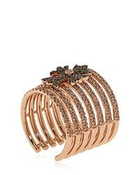 Elise Dray | Metallic Cross Midi Finger Ring | Lyst