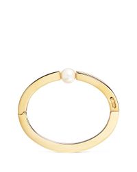 Chloé | White 'darcey' Pearl Bangle | Lyst