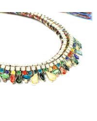 Alyssa Norton - Metallic Dark Hand Painted Necklace - Lyst